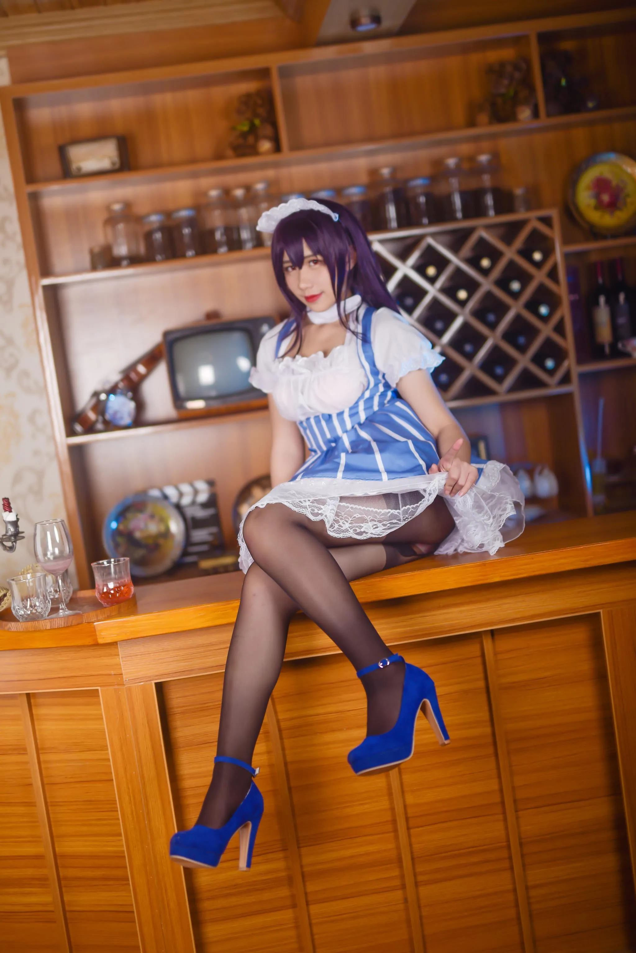NO.12 九曲Jean-女仆学姐 [34P]插图2